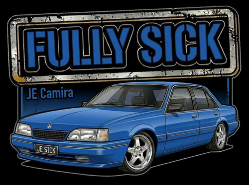 Fully Sick Holden Camira T-Shirt Shop PUKE Apparel Ranges