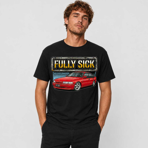 Fully Sick Holden Commodore T-Shirt Fully Sick Car Culture T Shirts & Hoodies