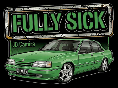 Fully Sick Holden Camira Hoodie Shop PUKE Apparel Ranges