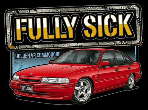 Fully Sick Holden Commodore Hoodie Shop PUKE Apparel Ranges