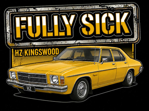 Fully Sick Holden Kingswood Hoodie Shop PUKE Apparel Ranges