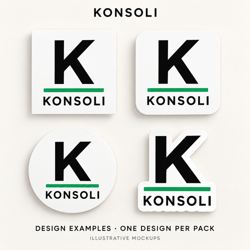Custom Printed Vinyl Sticker Intro Pack