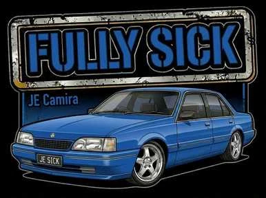 Fully Sick Holden Camira T-Shirt - Rustic FULLY SICK HOLDEN