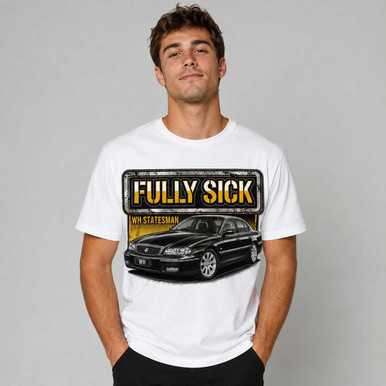 Fully Sick Holden Statesman Caprice T-Shirt - Rustic FULLY SICK HOLDEN