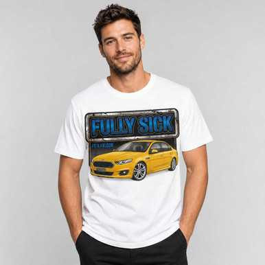 Fully Sick FORD Falcon T-Shirt - Shed Fully Sick Car Culture T Shirts & Hoodies