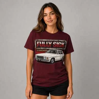 Fully Sick Holden Kingswood T-Shirt - Rustic FULLY SICK HOLDEN