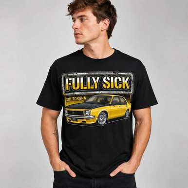 Fully Sick Holden Torana T-Shirt - Rustic FULLY SICK HOLDEN