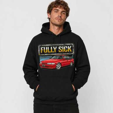 Fully Sick Holden Commodore Hoodie - New Age Fully Sick Car Culture T Shirts & Hoodies