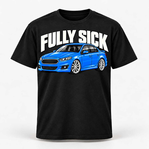 Clean Cut Fully Sick Falcon T-shirt mockup
