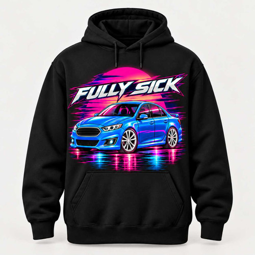 Fully Sick Ford Falcon Hoodie - Night Shift Fully Sick T-Shirts & Hoodies Australia