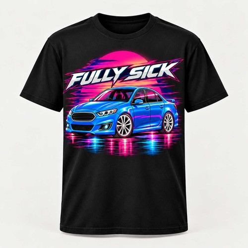 Fully Sick Ford Falcon T-Shirt - Night Shift Fully Sick T-Shirts & Hoodies Australia