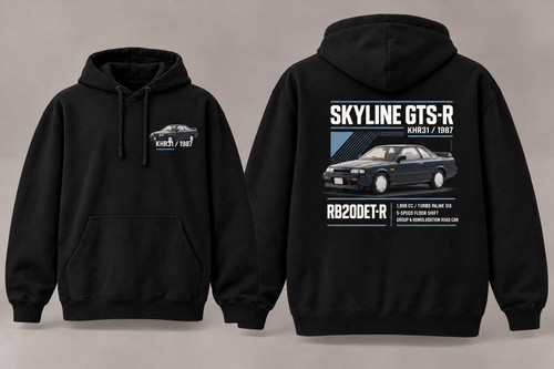 1987 Nissan Skyline 2000GTS-R KHR31 - JDM Hoodie JDM