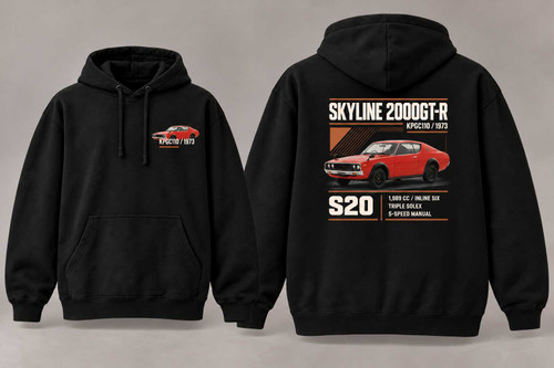 1973 Nissan Skyline 2000GT-R KPGC110 - JDM Hoodie JDM