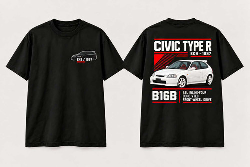 1997 Honda Civic Type R EK9 - JDM T-Shirt JDM