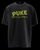 PUKE – Just Spew It Graphic T-Shirt – Premium Black Cotton Tee