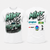 M1NT VS Burnout Ute T-Shirt front and back graphic tee mockup by PUKE Apparel