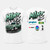 M1NT VS Burnout Ute T-Shirt front and back graphic tee mockup by PUKE Apparel
