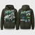 M1NT VS Burnout Ute Hoodie front and back graphic hoodie mockup by PUKE Apparel