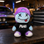 Official Lil PUKE soft toy in light blue, purple, black and white