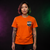 Orange Limited Edition PUKE Burnout RTV T Shirt