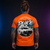 Orange Limited Edition PUKE Burnout RTV T Shirt