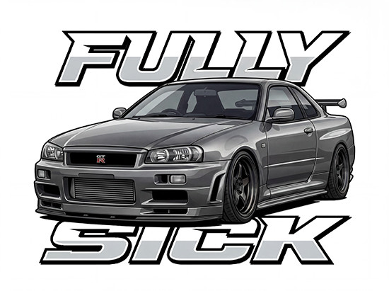 R34 Nissan - Fully Sick Studio Series