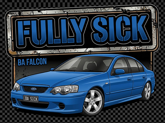 BA Falcon - Fully Sick Studio Series