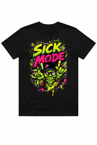 Sick Mode Loud T-Shirt — fun, simple, very kid/teen friendly.