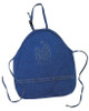 "All Things Begin Small" Embossed Denim Apron