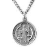 Saint Benedict Pewter Medal & Story Card