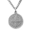 Saint Benedict Pewter Medal & Story Card