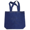 Viva Cristo Rey - Embossed Denim Tote Bag Viva Cristo Rey - Embossed Denim Tote Bag