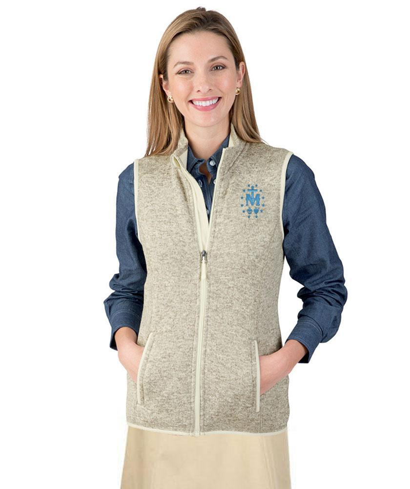 Miraculous Medal - Women's Embroidered Vest - True Devotionals