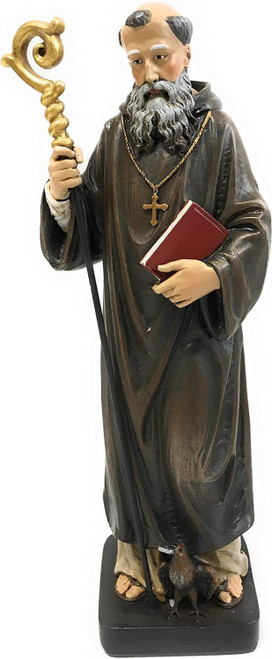 Saint Benedict Statue - 8 inch