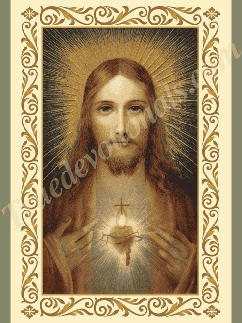 Scared Heart Note Cards Box