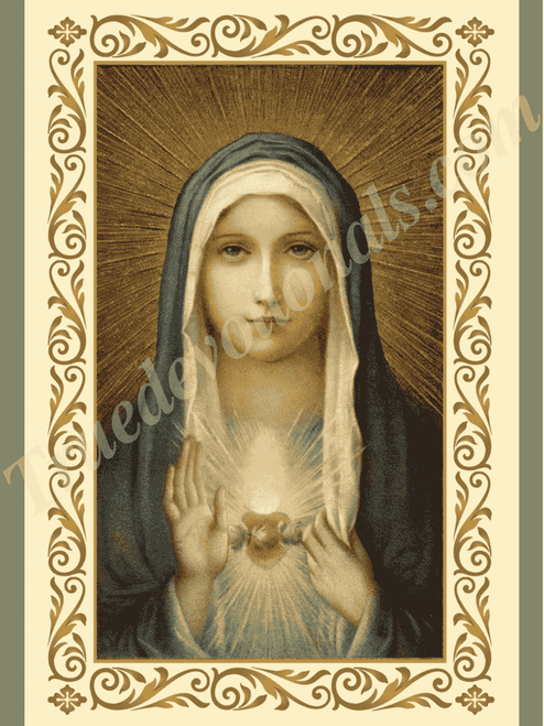 Immaculate Heart Note Card Box