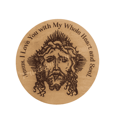 holy face magnet - front