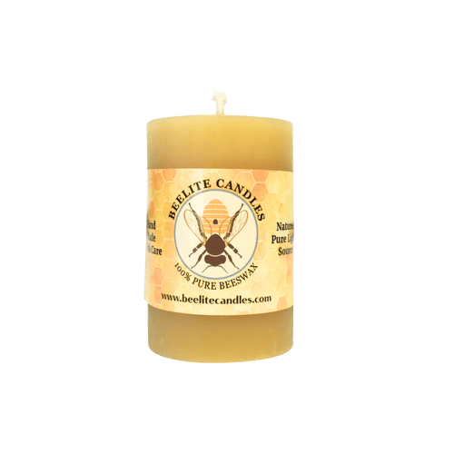 Beeswax Pillar Candle - 2 x 3 Inch