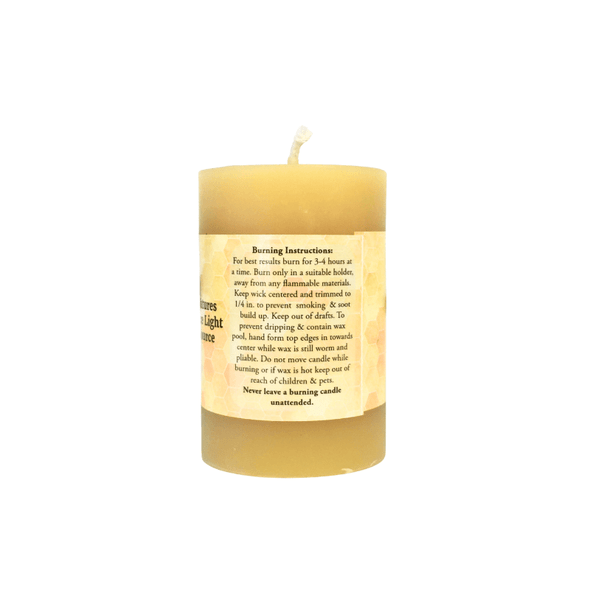 Beeswax Pillar Candle - 2 x 3 Inch