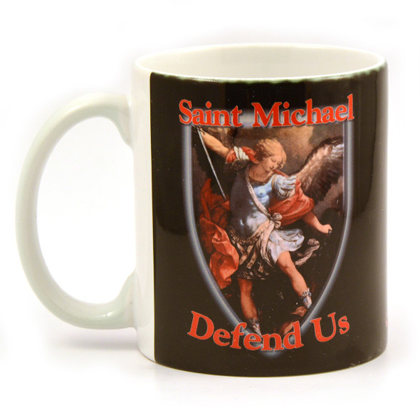 Saint Michael Defend Us Mug