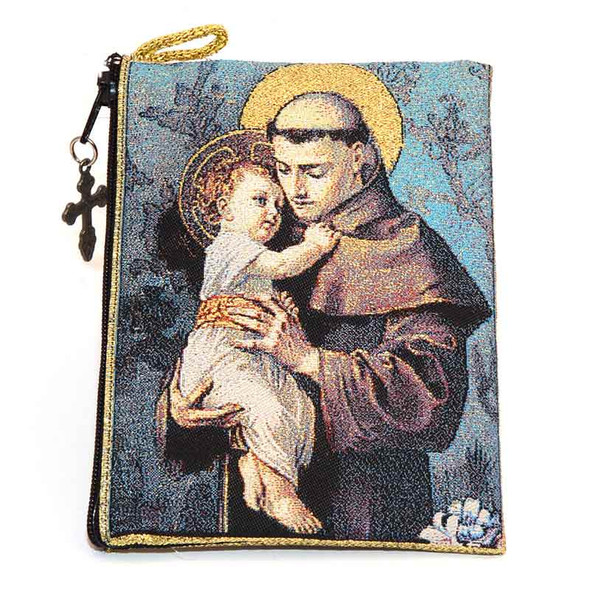 Saint Anthony Pouch front