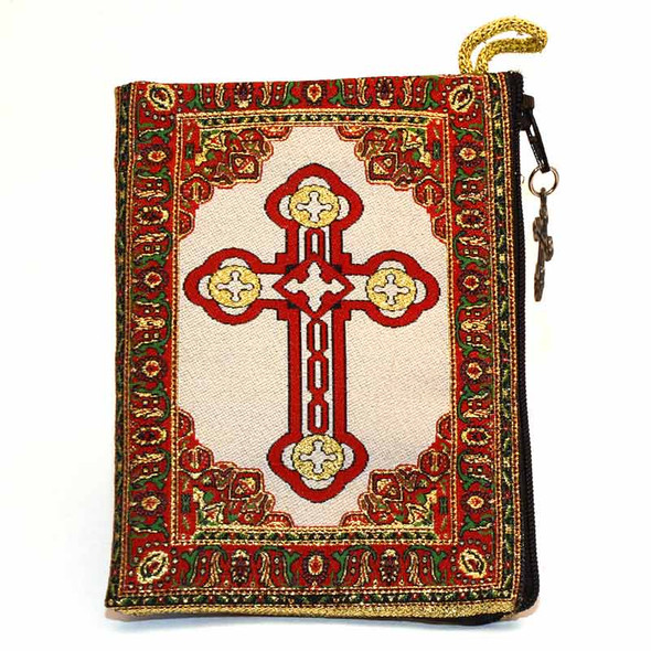 Sacred Hearts of Jesus and Mary Pouch back