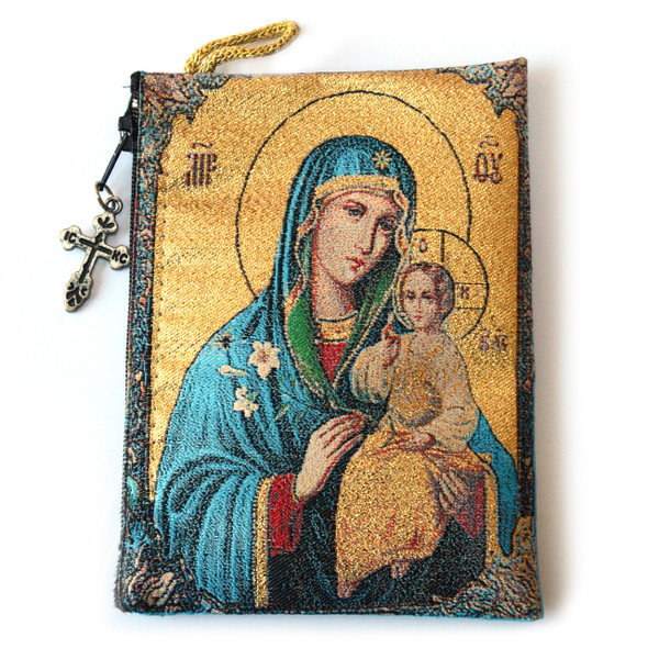 Mary the Eternal Bloom Pouch (front)