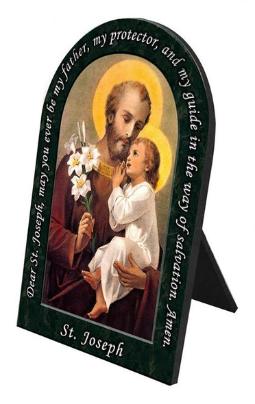 Saint Joseph Desk Plaque