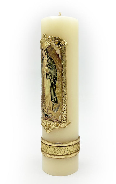 Our Lady of Guadalupe Pillar Candle