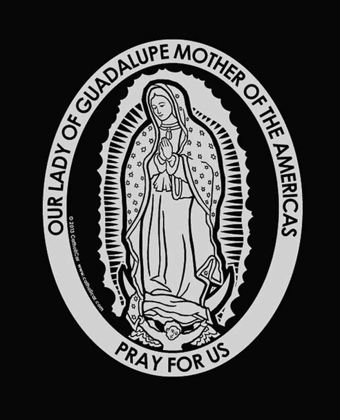 Our Lady of Guadalupe Car Decal