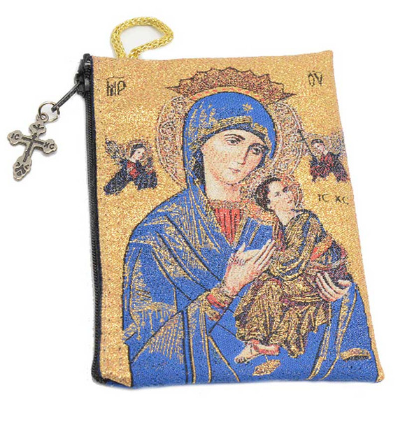 Our Lady of Perpetual Help Pouch front