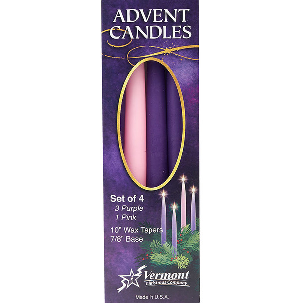 Advent Candles Set of 4