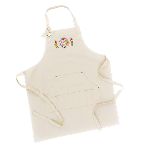 Heavy Cotton Apron - Saint Benedict