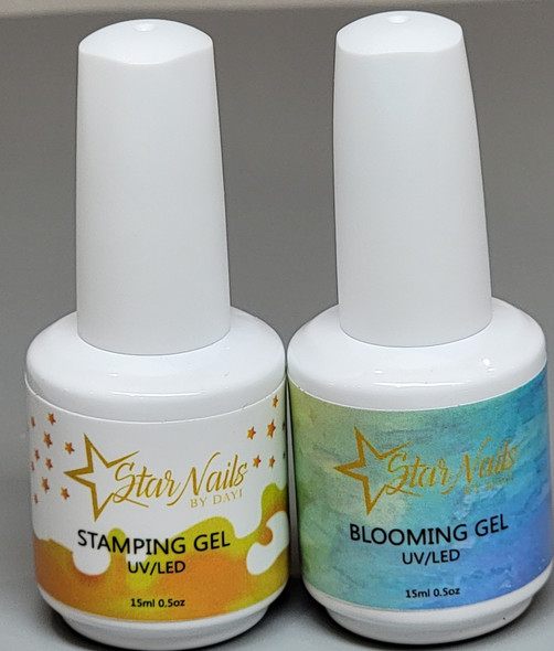 Stamping gel + Blooming gel